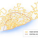 A map of Google’s planned metro fiber network in Accra, Ghana’s capital city.